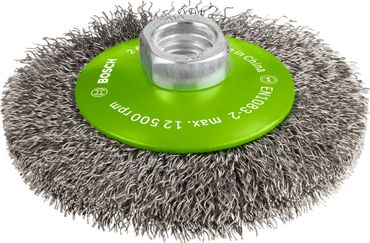 Bosch PRO Stainless Steel clean Kegelbürste, 100 x 0,35 mm, Gewinde