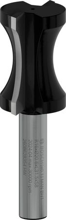 Bosch PRO Flachstabfräser, 8 mm, R1 18,3 mm, D 20,6 mm, L 32 mm, G 63,5 mm