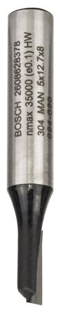 Bosch Nutfräser, 8 mm, D1 5 mm, L 12,7 mm, G 51 mm