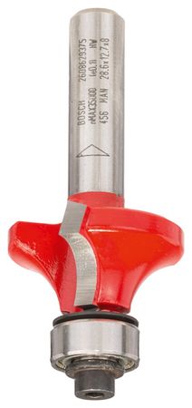 Bosch Abrundfräser 8 mm, D 28,6 mm, R1 8 mm, L 12,7 mm, G 55 mm
