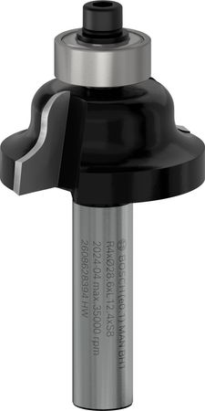 Bosch PRO Kantenformfräser B, 8 mm, R1 4 mm, B 8 mm, L 12,4 mm, G 54 mm