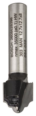 Bosch Profilfräser H, 8 mm, R1 2,4 mm, D 12,7 mm, L 12,4 mm, G 46 mm