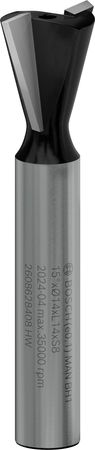 Bosch PRO Zinkenfräser, 15°, Schaft 8 mm