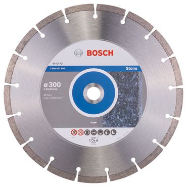 Bosch Diamanttrennscheibe Standard for Stone 300 x 22,23 x 3,1 x 10 mm