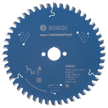 Bosch Kreissägeblatt Expert for Laminated Panel 160 x 20 x 2,2 mm, 48