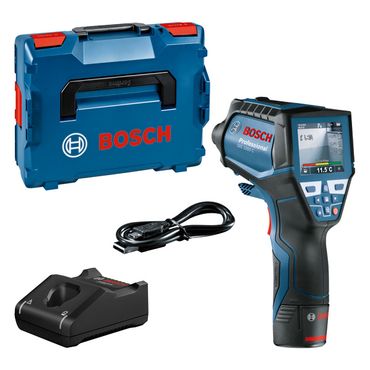 Bosch Thermodetektor GIS 1000 C 10,8 V mit 1x 1,5 Ah Akku + Lader + L-BOXX Gr. 2