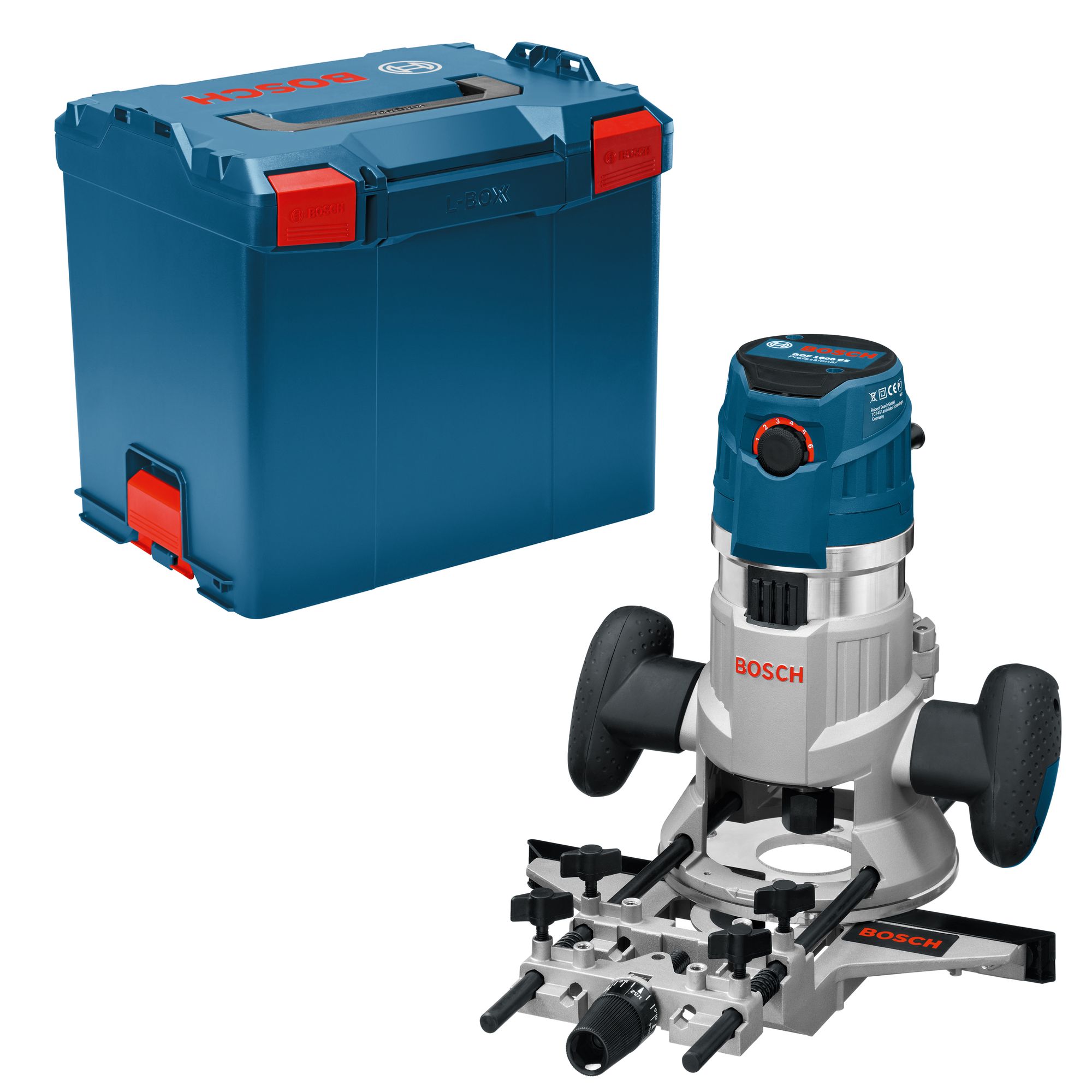 Bosch Multifunktionsfräse GMF 1600 CE Professional im Set in L-BOXX
