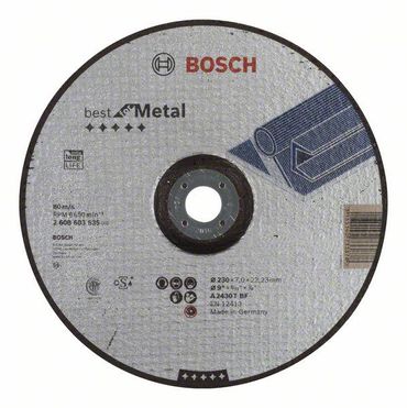 Bosch Schruppscheibe gekröpft Best for Metal A 2430 T BF, 230 mm, 7,0 mm