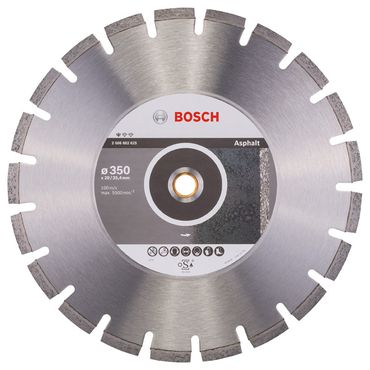 Bosch Diamanttrennscheibe Standard for Asphalt 350 x 20/25,40 x 3,2 x 10 mm
