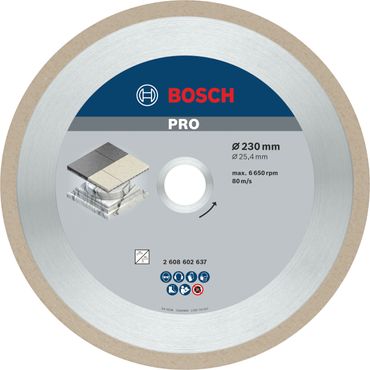 Bosch PRO Ceramic Diamanttrennscheibe, 230 x 25,4 mm