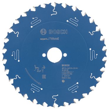 Bosch Kreissägeblatt Expert for Wood 210 x 30 x 2,8 mm, 30