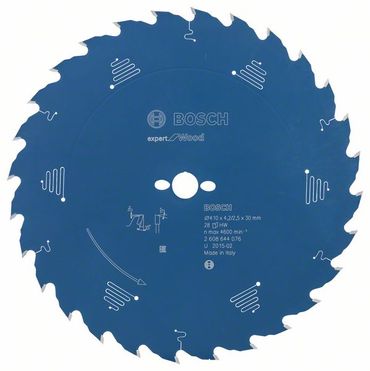 Bosch Kreissägeblatt Expert for Wood 410 x 30 x 4,2 mm, 28