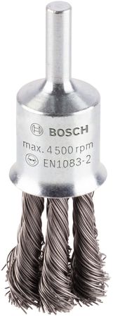 Bosch PRO Metal heavy Pinselbürste, gerader Schaft, 19 x 0,35 mm