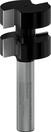 Bosch PRO T-Nutfräser, Ø 25 × L 5, Schaft 8 mm
