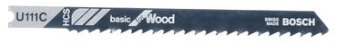 Bosch Stichsägeblatt U 111 C Basic for Wood