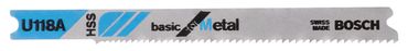 Bosch Stichsägeblatt U 118 A Basic for Metal