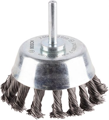 Bosch PRO Metal heavy Topfbürste, gerader Schaft, 65 x 0,5 mm