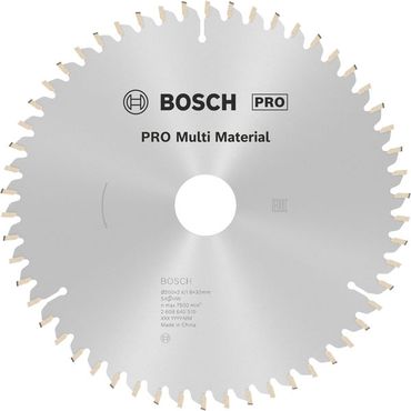 Bosch Kreissägeblatt Multi Material 200 x 30 x 2,4 mm; 54