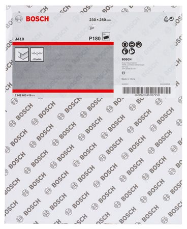 Bosch Schleifblatt J410 230 x 280 mm, 180