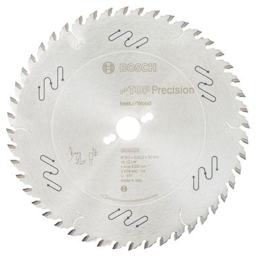 Bosch Kreissägeblatt Top Precision Best for Wood 300 x 30 x 3,2 mm, 48