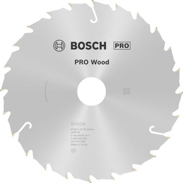 Bosch PRO Wood Kreissägeblatt, 190 x 2,4 x 30 mm, T24