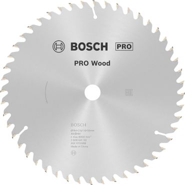 https://media.bosch-pt.com/ac/highres/2608641181_bo_pro_u_f_1_3588600.jpg Bosch PRO Wood Kreissägeblatt, 184 x 2,6 x 16 mm, T48