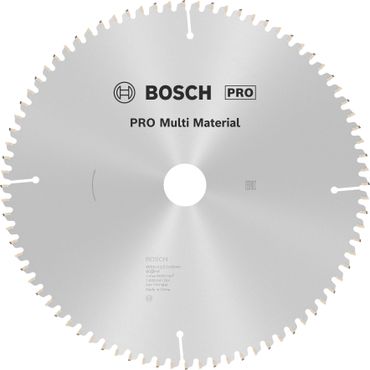 Bosch PRO Multi Material Kreissägeblatt, 260 x 3,2 x 30 mm, T80