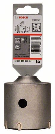 Bosch Hohlbohrkrone SDS plus-9 für Sechskantadapter 68 x 50 x 80 mm, 6