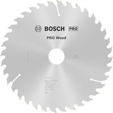 Bosch PRO Wood Kreissägeblatt, 210 x 2,8 x 30 mm, T36