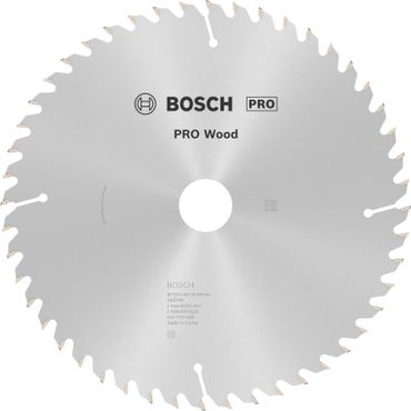 Bosch PRO Wood Kreissägeblatt, 230 x 2,8 x 30 mm, T48