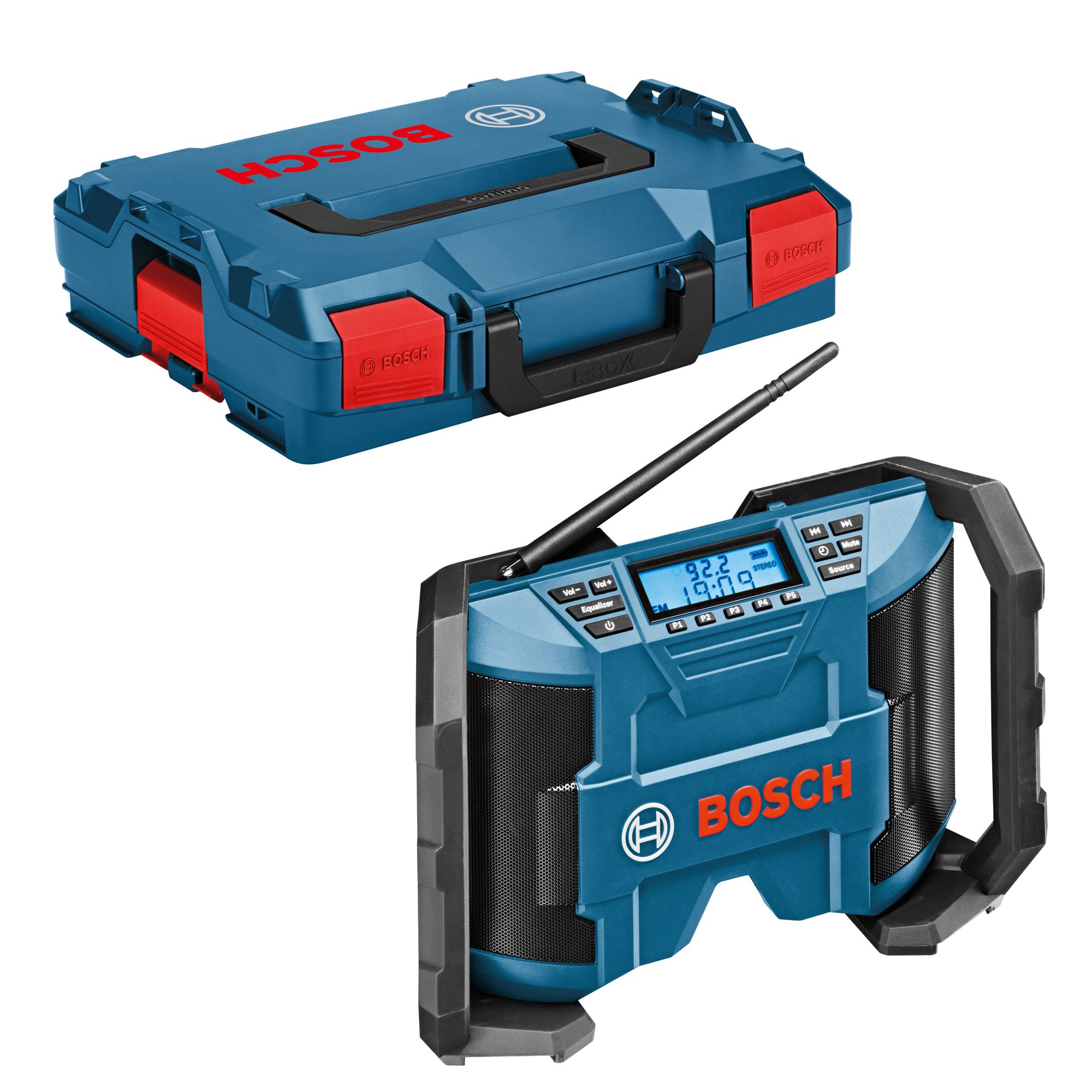 Bosch Radio GPB 12V-10 Professional Solo ohne Akku ohne Lader in L-BOXX Gr. 1