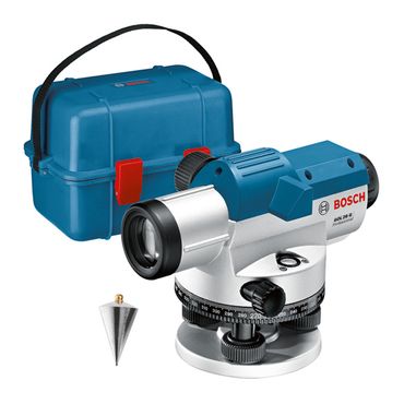 Bosch Optisches Nivelliergerät GOL 20 G Professional im Set im Handwerkerkoffer