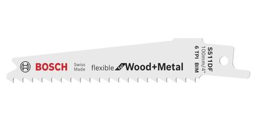 Bosch Säbelsägeblatt S 511 DF Flexible for Wood and Metal
