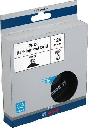 Bosch PRO Stützteller, 125 x 8 mm
