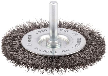 Bosch Scheibenbürste 75 x 0,2 mm, gewellter Stahldraht 75 mm, 0,2 mm, 10 mm