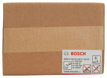 Bosch Schutzhaube mit Deckblech 125 mm