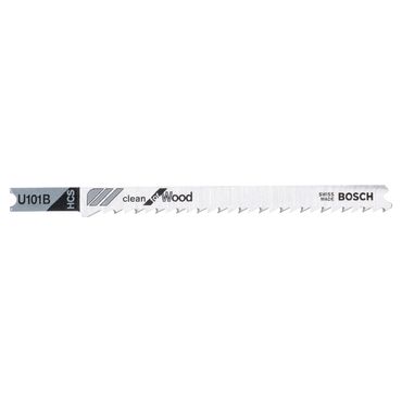 Bosch Stichsägeblatt U 101 B Clean for Wood