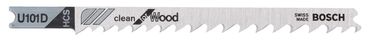 Bosch Stichsägeblatt U 101 D Clean for Wood