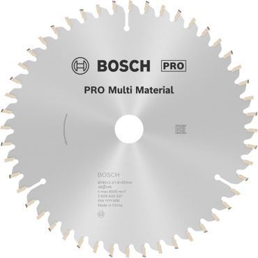 Bosch PRO Multi Material Kreissägeblatt, 180 x 2,4 x 30 mm, T48