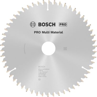 Bosch PRO Multi Material Kreissägeblatt, 210 x 2,4 x 30 mm, T54