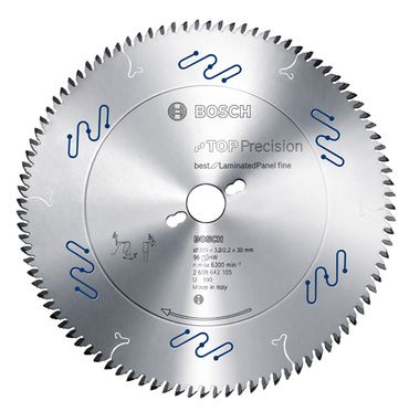 Bosch Kreissägeblatt Top Precision Best for Laminated Panel Fine 350 x 30 x 3,5 mm, 108