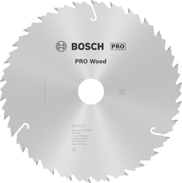Bosch PRO Wood Kreissägeblatt, 210 x 2,4 x 30 mm, T30