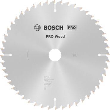 Bosch PRO Wood Kreissägeblatt, 260 x 3,2 x 30 mm, T48