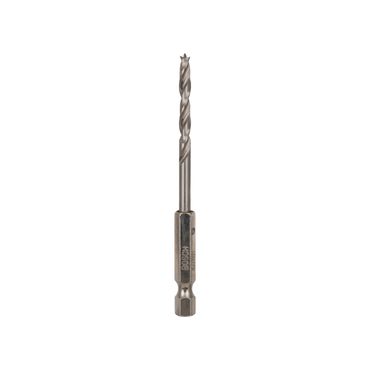 Bosch Holzspiralbohrer, 1/4"-Sechskantschaft 4 x 43 x 88 mm