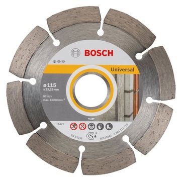 Bosch Diamanttrennscheibe Standard for Universal 115x22,23x1,6 x 10mm, 10er-Pack