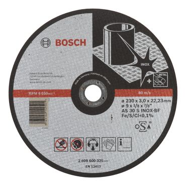 Bosch Trennscheibe gerade Expert for Inox AS 30 S INOX BF, 230 mm, 3,0 mm