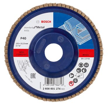 http://web102.s79.goserver.host/Gotools_Apl/BOSCH/IMG-RD-244901-117.jpg Bosch Fächerschleifscheibe X431, Standard for Metal 125 mm, 22,23 mm, 40