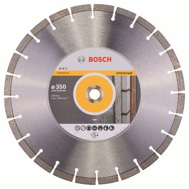 Bosch Diamanttrennscheibe Expert for Universal 350 x 20/25,40 x 3,2 x 12 mm