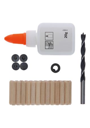 Bosch 32tlg. Holzdübel-Set 6 mm, 30 mm