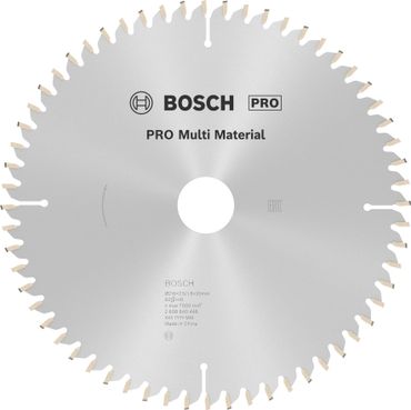 Bosch PRO Multi Material Kreissägeblatt, 216 x 2,5 x 30 mm, T60